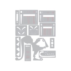 Sizzix Thinlits Cutting Dies Set 12Pk Santa Helper