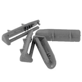 Self Spares 4 Pack Replacement Dishwasher Rear Basket Caps for Beko for Whirlpool with the Original Code 1880580400