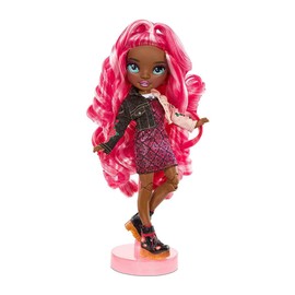 Rainbow High Series 3 Daria Roselyn Fashion Doll – Rose (Pinkish Red) with 2 Designer Outfits to Mix & Match with Accessories, Gift for Kids and Collectors, Toys for Kids Ages 6 7 8+ to 12 Years Old
