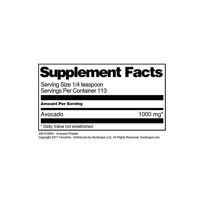 Avocado Powder (4 oz, ZIN: 519054)