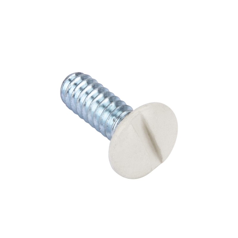 Henne Bery 3/8" Long 6-32 Thread, Oval Head Milled Slot