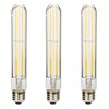 Leadleds T10 LED Bulb 60 Watt Equivalent, 7.2" Long Tubular