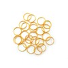 Multicraft Imports WB200AWedding Rings 3/4" 24/Pkg-Gold (WB200A)