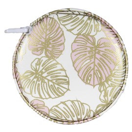 Dm Merchandising Fashion Smart Mini Metallic Retractable 5 Foot Tape Measure (Gold Palms)