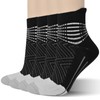 IRAMY Compression Ankle Support Running Socks Women Coolmax 2 Pairs