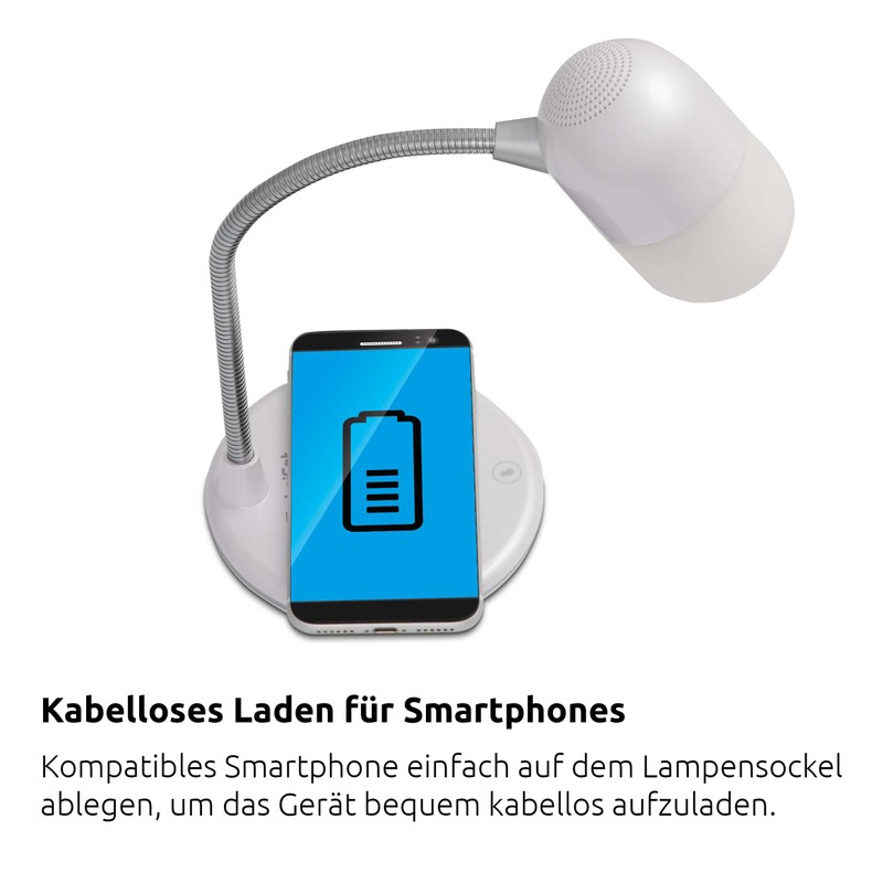 TechniSat VIOLA Table Lamp - LED Table Lamp with Bluetooth