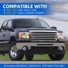 Rvplpr Fog Light Compatible with 2007-2013 GMC Sierra 1500