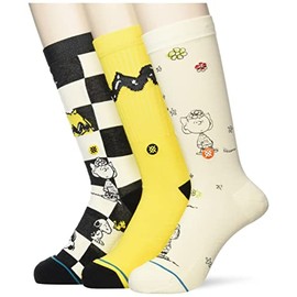 Stance Men's Multi (01256) Socks PEANUTS BOX SET L, MULTI (01256)