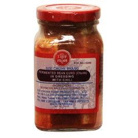 Szechuan Fermented Beancurd Tofu Spicy 10oz (pack of 3)