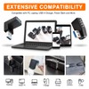 KUOQIY 4 pieces USB 3.0 angle adapter, 90° angle adapter,