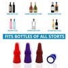 12PCS Wine Stoppers Beverage Bottle Sealer Soft Silicone Wine Bottle