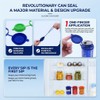 4 Pack 4 Colors Soda Can Lids, Reusable Silicone Airtight