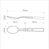 Tramontina 21103/490 Wooden Handle Tablespoon, Polywood, 7.5 inches (19 cm),