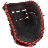 ZETT BSFB52523R Softball Mitt Realize Catcher First Baseman, Black x