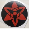 Sasuke Mangekyou Sharingan Eternal Eye Naruto Sticker Waterproof Decal! Laptop