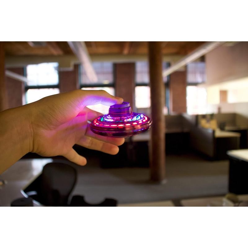 Hoverbyrd: Flying Fidget Spinner - 3 Pack - Color: Black