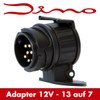 Dino 130007 Short Trailer Adaptor 13-Pin to 7-Pin