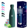 Grsta Thermos Flask, 500 ml Stainless Steel Drinking Bottle, BPA-Free,