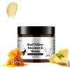 Beef Tallow for Face Cream, Tallow and Honey Balm for