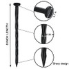 30 Pcs Spiral Landscape Anchoring Spikes, 8 Inch Landscaping Fabric