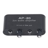 2CH Sound Amp Preamplifier Balanced Input 1/4in 6.5mm Gain Independent