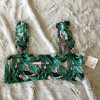 Dippin' Daisy's Nwt Dippin' Daisy's green Tropical Bikini Top Size