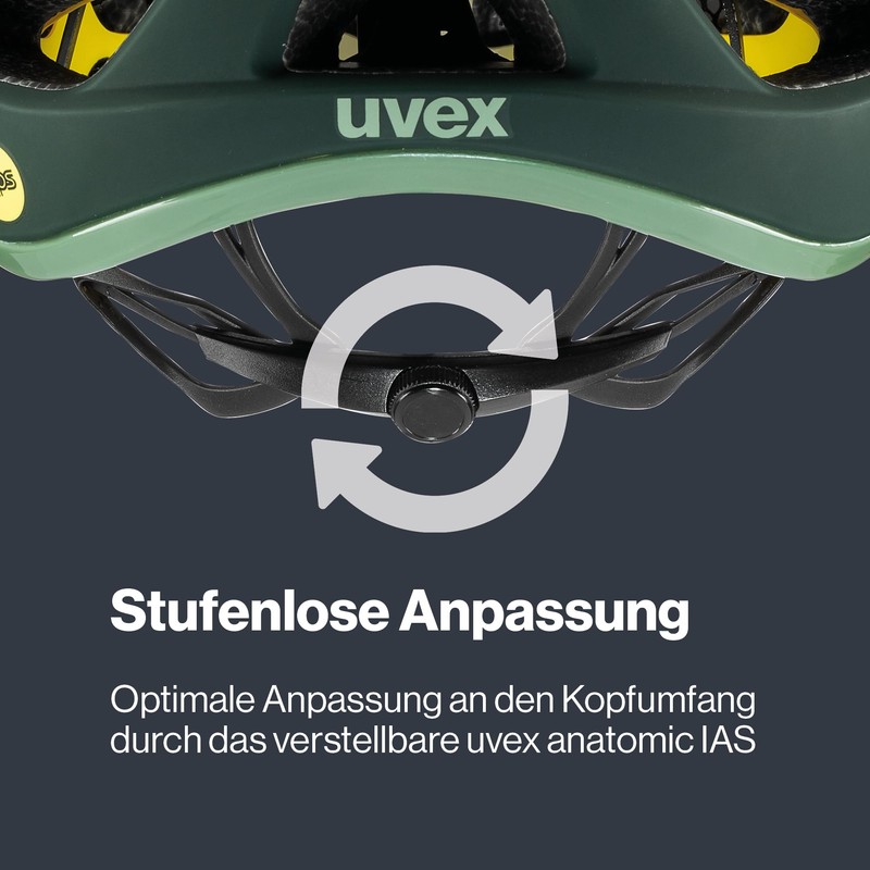 uvex unbound MIPS - Safe MTB Helmet for Men and