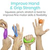 Vive Therapy Putty (4 Pack) - for Hand, Finger, Grip