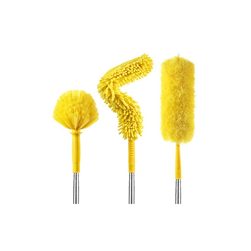 17FT Extendable Microfiber Duster Kit for High Ceilings
