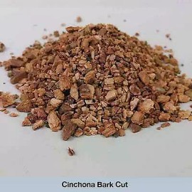 Pure Cinchona Bark  Cut 1/4 LB  PURE BARK NO FILLER NO BINDER Premium Quality