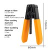 FTTH optical fiber tool with orange optical fiber stripper CFS-3