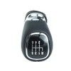 Newtown2700-parts Gear Knob Black Chrome Leather Compatible with Skoda Octavia
