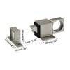 sourcing map Door Bolt Latch, Aluminum Alloy Security Automatic Window