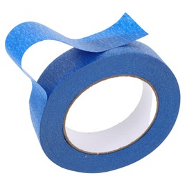 Ciieeo High Adhesion Blue Masking Tape Non Residue Paper Tape for Car Painting Easy Clean Lines Durable for Automotive and Home Improvement Projects