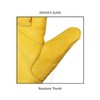 SupremeTTF 5 Pairs Yellow Leather Gloves HGV Drivers Hand Safety