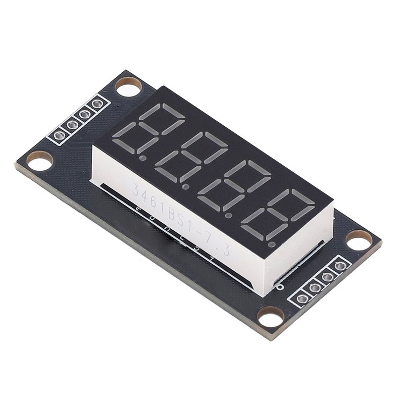 4 Sets Digital Tube Display Module LED 4 Digit 7