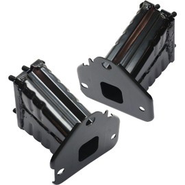 Garage-Pro Rear Bumper Bracket Set of 2 Compatible With Nissan Rogue 2014-2020, Steel, For USA Built, Except Sport, Driver and Passenger Side