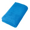Lashuma London Bath Towel Embroidered with Monogram, Bath Towel Blue