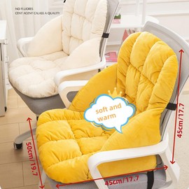 SKINFORD Desk Chair Cushion with High Back Support Soft Office Seat Cushion, 35.4 * 19.7in