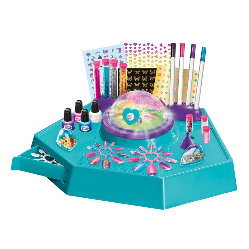 Cra-Z-Art Shimmer 'N Sparkle Design 'N Dazzle Nail Art Studio,