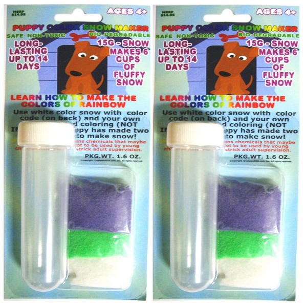 Science Gone Fun Instant Snow Powder Just Add Water (2