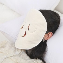 [GS Market] Steam mask towel earring type facial massage face wash towel soft face towel mask with good absorbency steam towel 6ea