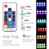 AIBOO RGB LED Cabinet Lighting Set of 4, 12 V