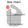 Plie 2 Pack Waterproof Baby Bibs with Food Catcher –