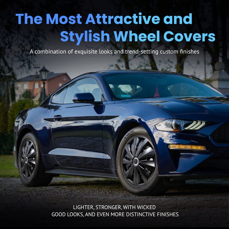 Alpena Action Vehicle Wheel Covers, Premium European-Made Rim Covers with