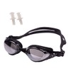 [ル モード デ トア] 度付きミラーレンズ スイミングゴーグル 度付きもあり 耳栓 サイズ調整クリップ ケース付
