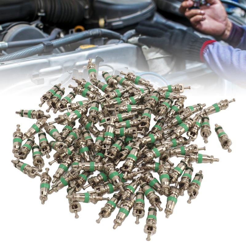 100pcs Air Conditioning Valve Core R12 American Valve Core with