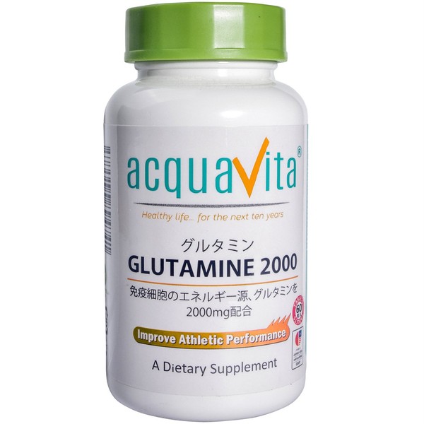 acquavita GLUTAMINE2000 Glutamine 2000, 60 Tablets