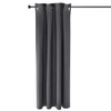 Furinno Collins Curtain 52x63 inches Dark Grey
