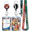 Akkya ID Badge Holder with Lanyard and Retractable Badge Reel